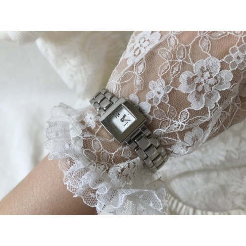 Women's Silver Metal Bracelet Watch